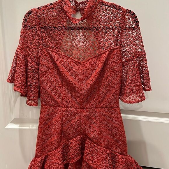 AMUR Red Dress - Picture 2 of 4